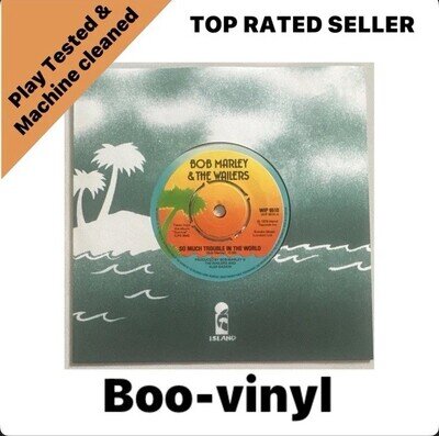 Bob Marley & The Wailers - So Much Trouble - Island Records 7" Vinyl Single EX