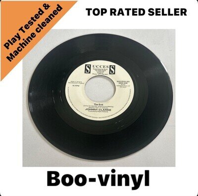 Johnny Clarke / Hugh Roy Jr. - The End / Let The Music Rock You 7” Reggae EX/M