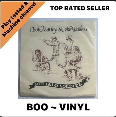 Bob Marley & The Wailers - Buffalo Soldier - 7" Vinyl Record Reggae EX / EX