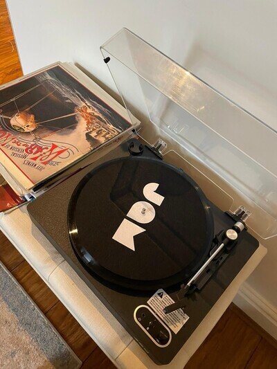 19 Record Vinyl Collection and record playrecord player