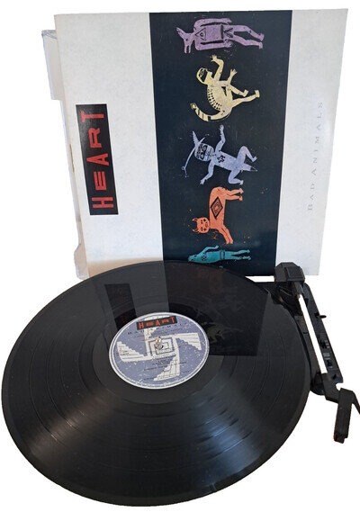 Heart - Bad Animals, 1987 LP Vinyl Capitol ESTU 2032 Vinyl EX CON £10.99