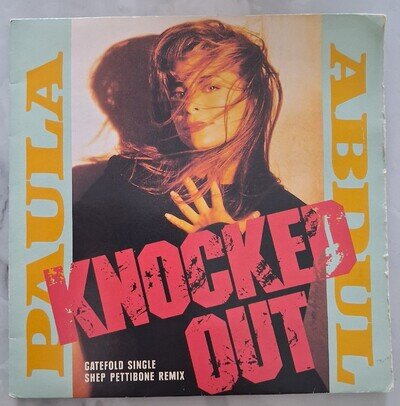 Paula Abdul - Knocked Out (1990 7inch Vinyl Single Gatefold Sleeve) VG+/VG+