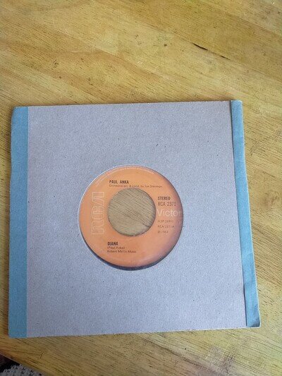 Paul Anka 7" Maxi Single RCA Victor RCA 2371 Diana/Put Your Head On My Shoulder