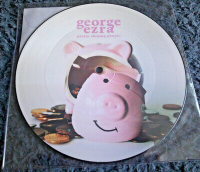 GEORGE EZRA - PRETTY SHINING PEOPLE - 7" SINGLE - PICTURE DISC - MINT NEW