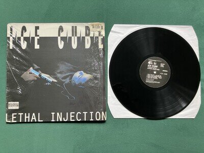 ICE CUBE - LETHAL INJECTION OG 1st UK PRESS SIR JINX GEORGE CLINTON
