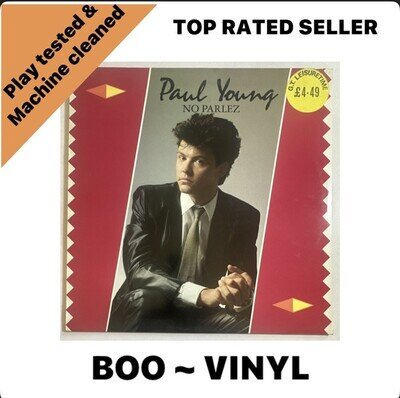 Paul Young No Parlez LP Album Vinyl Record 1983 CBS 25521 CBS EX / VG+