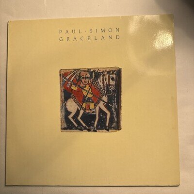 Paul Simon / Graceland 1986 VINYL LP / POP 80's WORLD MUSIC / EX /EX