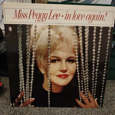 PEGGY LEE MISS PEGGY LEE IN LOVE AGAIN ORIGINAL 1964 CAPITOL STEREO VINYL LP