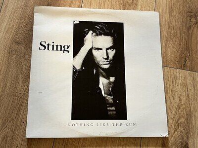 Sting, Nothing Like The Sun; AMA 6402; 2 x LP, w/Limitd Print/Lyric sheet (1987)