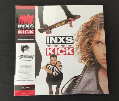 INXS Kick 30th Anniversary Red Coloured Vinyl Half Speed Mastered Rare Sealed