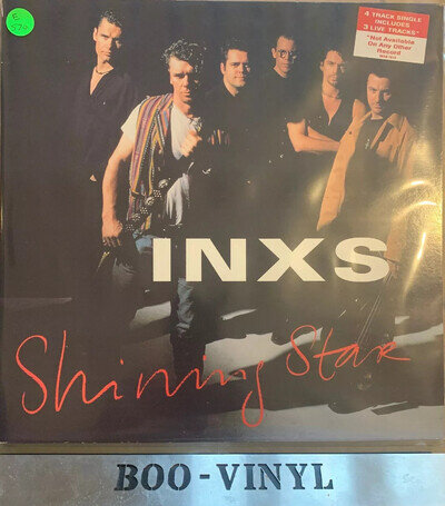 INXS Shining Star 1991 UK 4-track 12" Vinyl single Ex+ Con Nice Copy