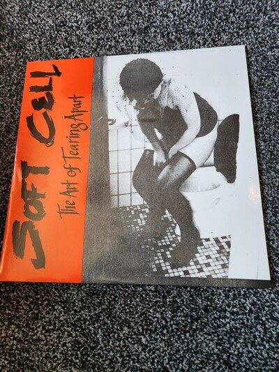 Soft Cell The Art Of Tearing Apart Ultra Rare Aplattered Effect Coloured Vinyl
