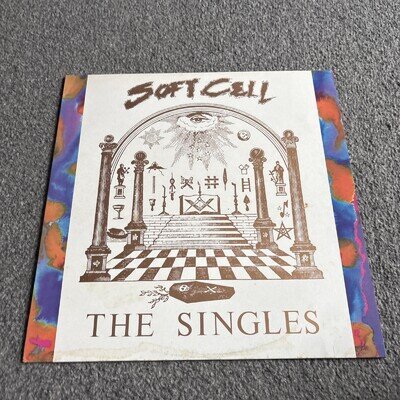 Soft Cell the Singles Vinyl Record VG+