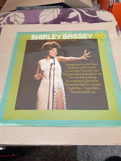 Shirley Bassey – The Wonderful Shirley Bassey Vinyl LP Album Holland MFP 50043