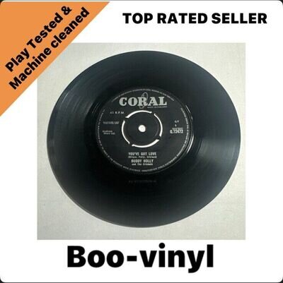 Buddy Holly – You’ve Got Love 1964 7” Vinyl Record Coral Q 72472 VG+