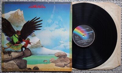 Budgie "Never Turn Your Back On A Friend" 1974 Reissue Ex to VG Metallica AC/DC