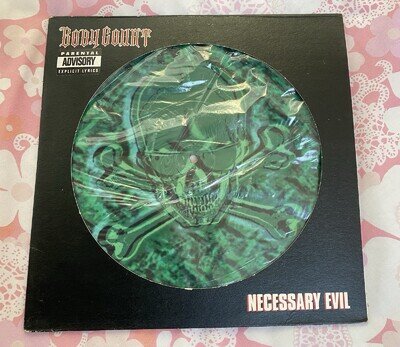Body Count - Necessary Evil - 10" Picture Disc - Unplayed - 1994 - Ice-T