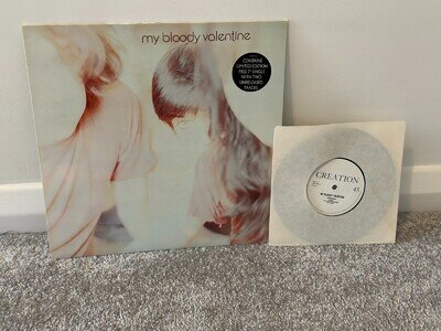 My Bloody Valentine – Isn't Anything - RARE UK 1st LP W/Bonus 7" (1988) EX/EX
