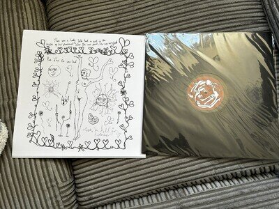 CELESTE NOT YOUR MUSE LIMITED RED VINYL LP WITH HAND DRAWN COVER NEW SEALED Mint