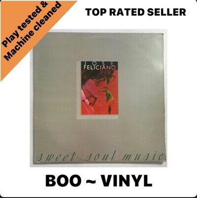 JOSE FELICIANO "SWEET SOUL MUSIC" VINYL LP 1976 EX / VG+
