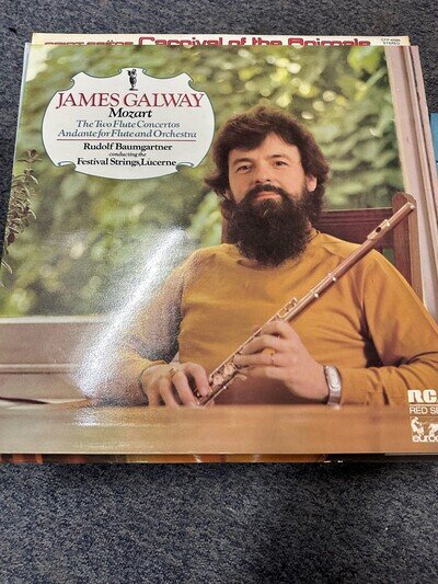 JAMES GALWAY MOZART VINYL LP