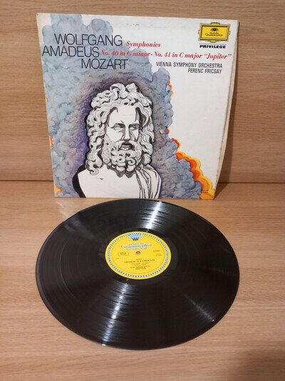 Mozart vinyl lp record - Symphony no 40 in g minor no 41 jupiter in c major