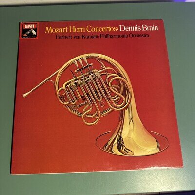 Mozart Horn Concertos Dennis Brain Vinyl Record LP