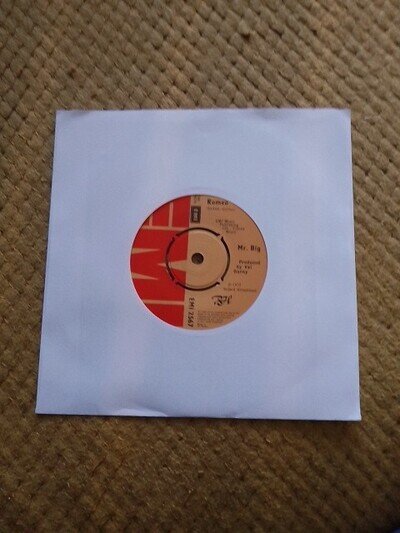 MR BIG - Romeo 7" Single Record (1977)