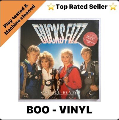 Bucks Fizz - Are You Ready - Lp Vinyl Album 1982 VG+ / VG+ Condition