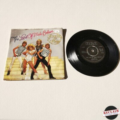 bucks fizz - the land of make believe 7" vinyl record VG