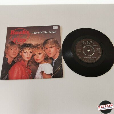 bucks fizz - piece of the action 7" vinyl record VG