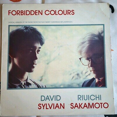David Sylvian & Ryuichi Sakamoto - Forbidden Colours, 12" Vinyl Record