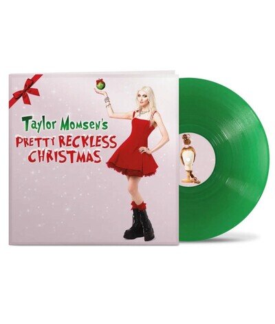 Taylor Momsen's THE PRETTY RECKLESS CHRISTMAS LIMITED GREEN VINYL LP (READ DESC