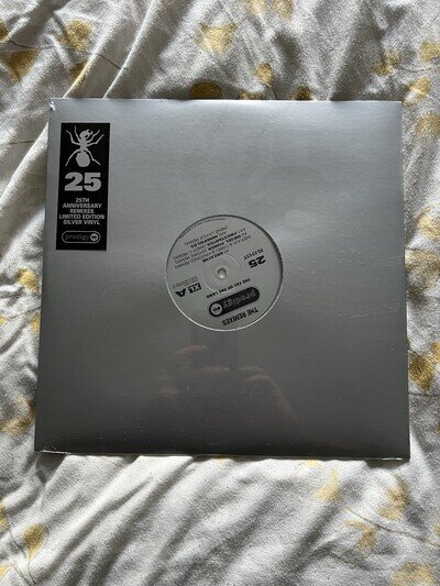 The Prodigy Fat Of The Land 25th Anniversary Remixes Silver Vinyl Rare 12” Vinyl