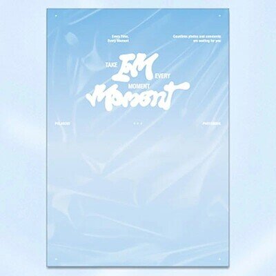 MONSTA X I.M POLAROID PHOTO BOOK [I.M MOMENT] / P.Book+Cover+3 Card+Sticker+GIFT