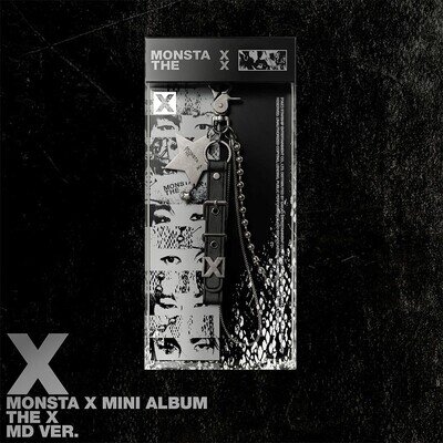 MONSTA X [THE X] 13th Mini Album MD Ver/QR Card+Key Ring+Lyric+6 Photo Card+GIFT