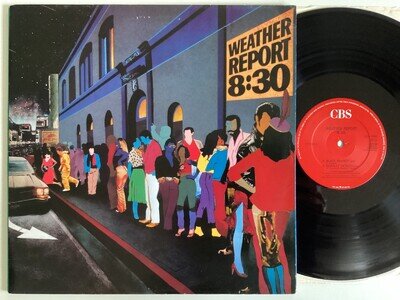 Weather report - 8.30 VINYL LP 1979 U.K OG PRESS JAZZ FUSION Jaco Pastorius (L