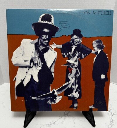 Joni Mitchell Don Juan’s Reckless Daughter Vinyl Record Jaco Pastorius 2lps