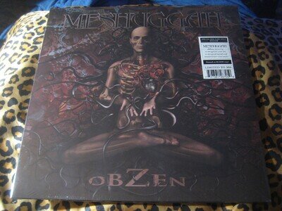 MESHUGGAH obzen OXBLOOD VINYL 2-LP 2019 gojira periphery