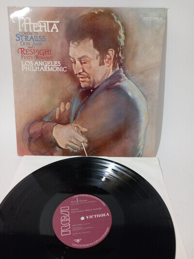Ottorino Respighi / Richard Strauss - Zubin Mehta , Los Angeles PO Vinyl LP