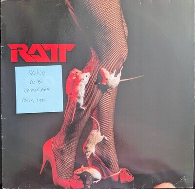 Ratt Self Titled Vinyl Record VG/VG 790245 1984