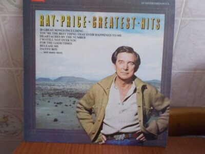 Ray Price Greatest Hits Vinyl LP