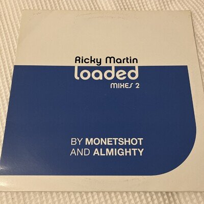Ricky Martin - Loaded Mixes 2 - Used Vinyl Record 12 inch