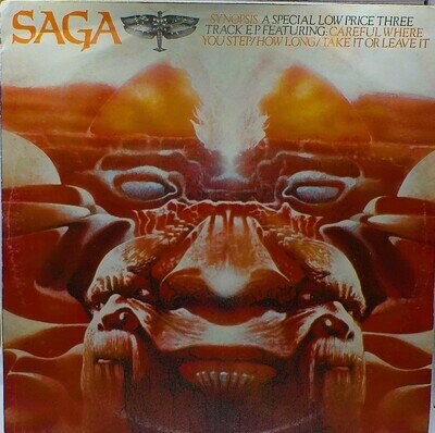 SAGA CAREFUL WHERE YOU STEP POLYDOR POSPX 228 1981 VG/NM