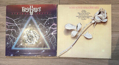 Rose Royce-Greatest Hits original 1980 pressing, And Strikes Again, 2VINYL LPs