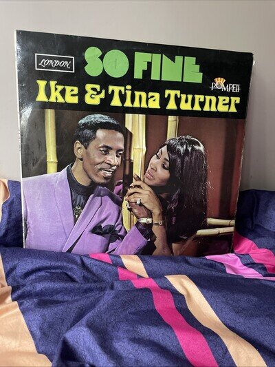 So Fine Ike & Tina Turner Vinyl LP London MONO HAU8370 Nr Mint/VG US 1968