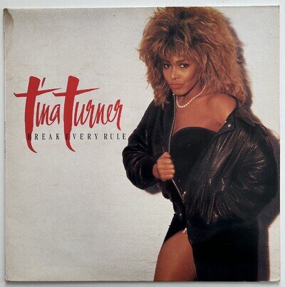 Tina Turner : Break Every Rule 1986 UK black vinyl LP VG+/VG+ A1/B1 w/inner