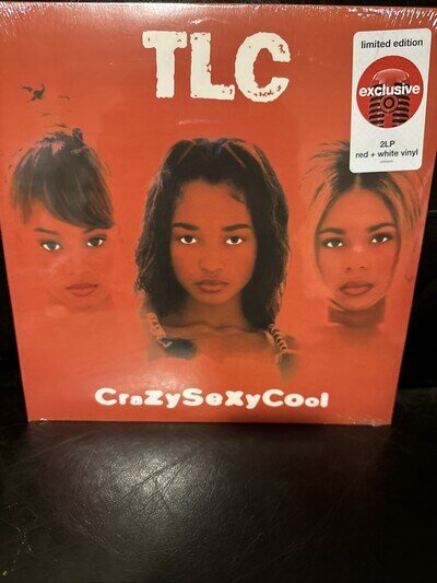 TLC CrazySexyCool Red and White 2LP Vinyl Album Target Exclusive New