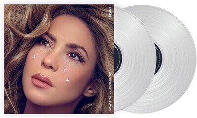 SHAKIRA- Las Mujeres Ya No Lloran DIAMOND CLEAR Edition Vinyl 2-LP SEALED** 2024