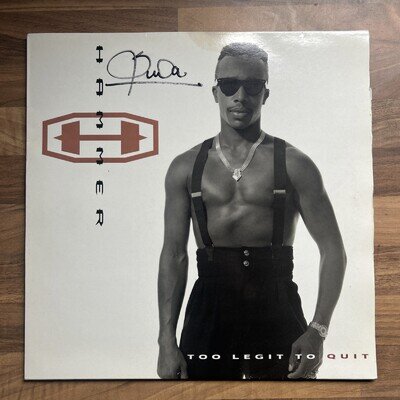 MC Hammer Too Legit to Quit Vinyl 1991 UK Pressing Capitol Records